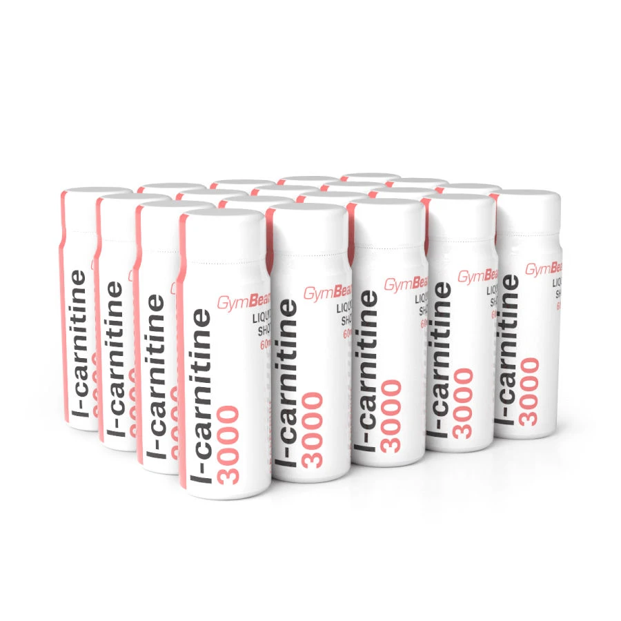 L-karnitin 3000 Liquid Shot - 20 x 60 ml - grapefruit - GymBeam