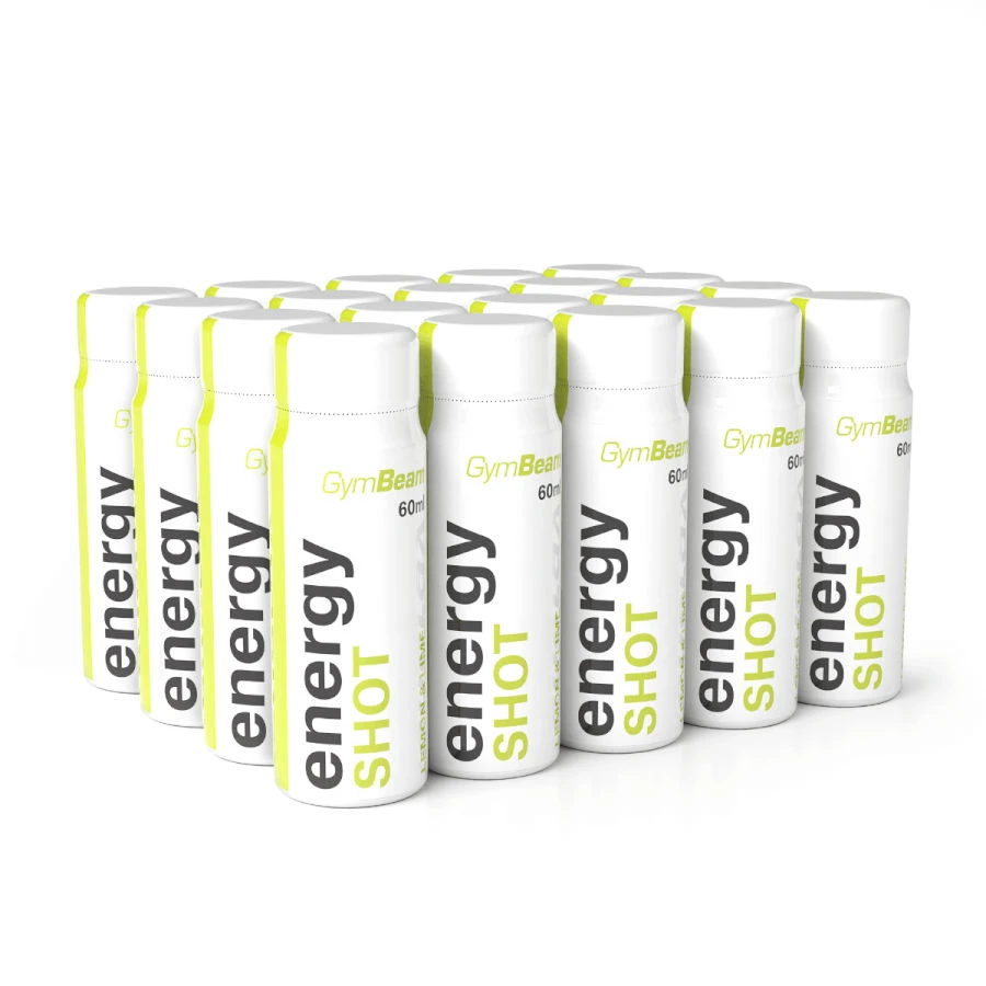 Energy Shot - 20 x 60 ml - citrom-lime - GymBeam