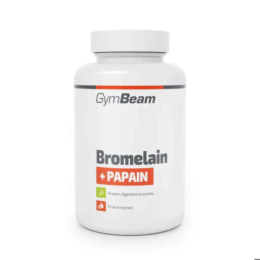 Bromelain Papain - 90 kapszula - GymBeam