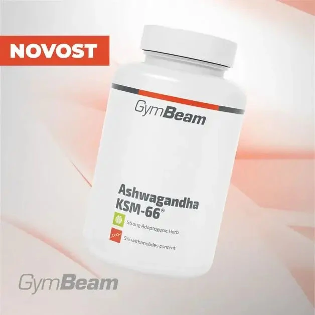 Ashwagandha KSM-66 - 90 kapszula - GymBeam