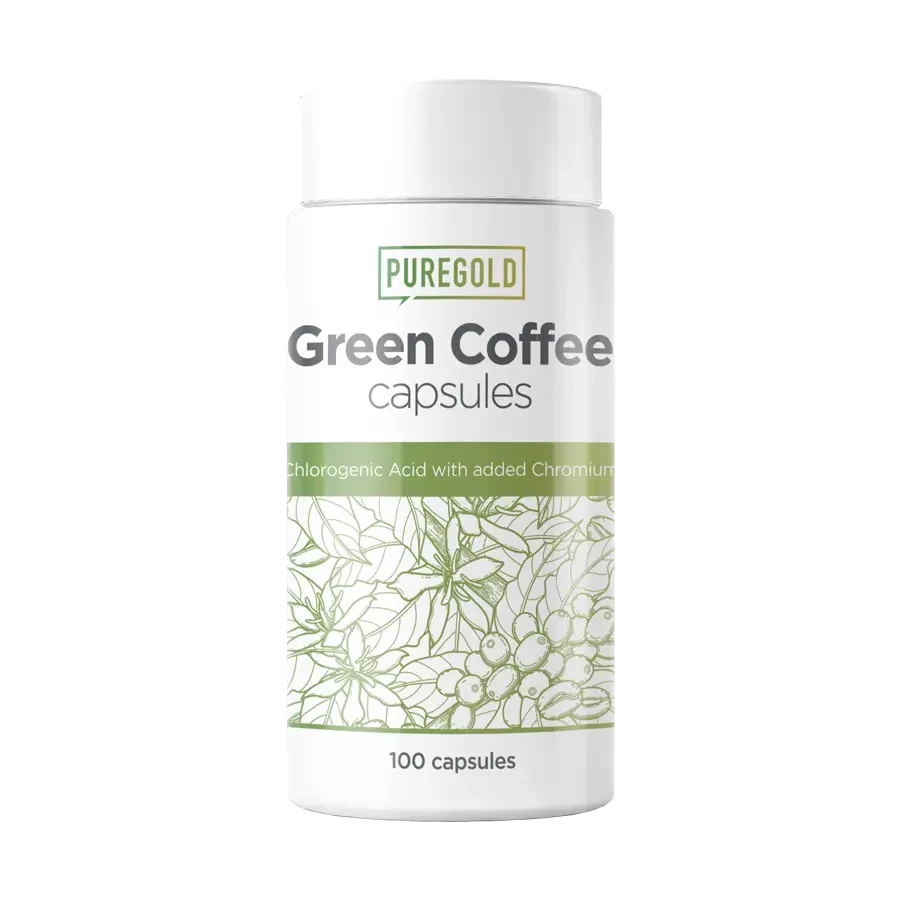 Green Coffee étrend-kiegészítő - 100 kapszula - PureGold