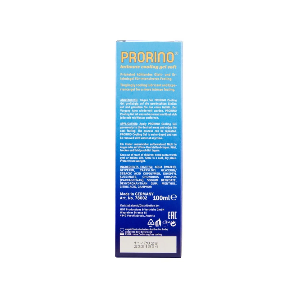 PRORINO Cooling Gel "soft"  100 ml