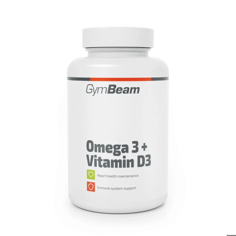 Omega 3 + D3-vitamin - 90 kapszula - GymBeam