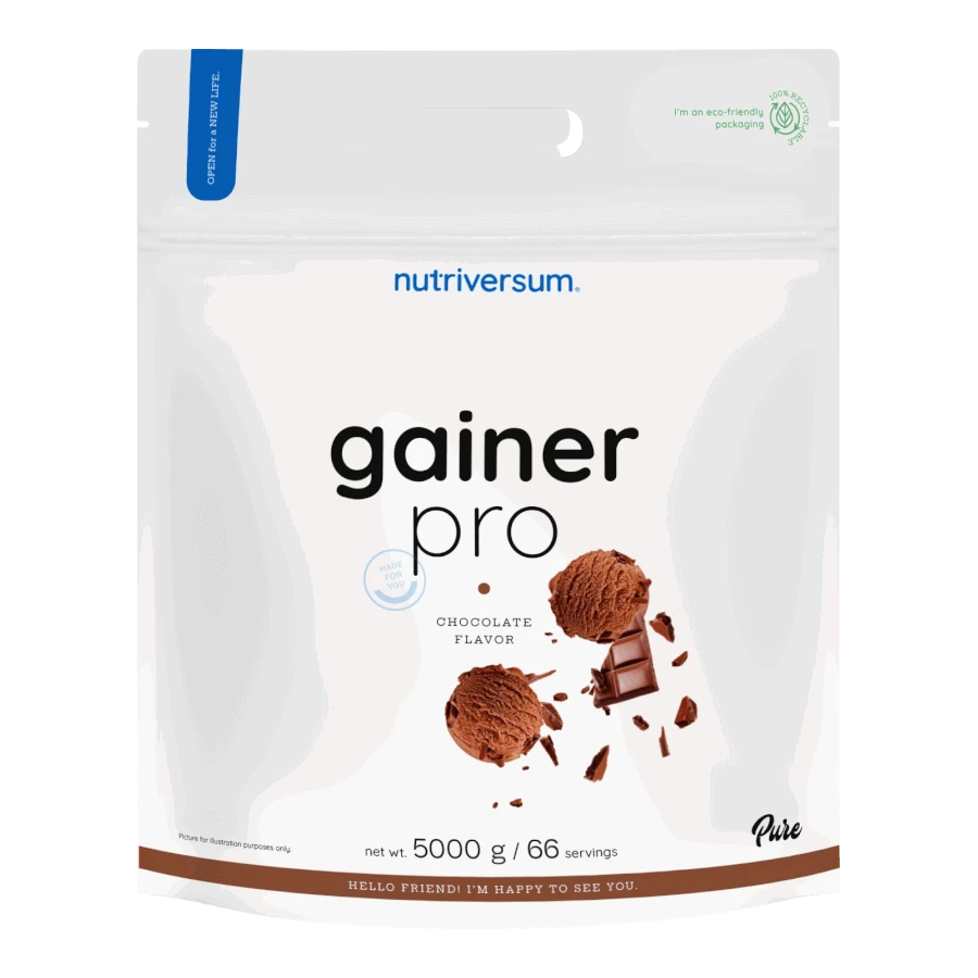 Gainer PRO - 5000 g - csokoládé - Nutriversum