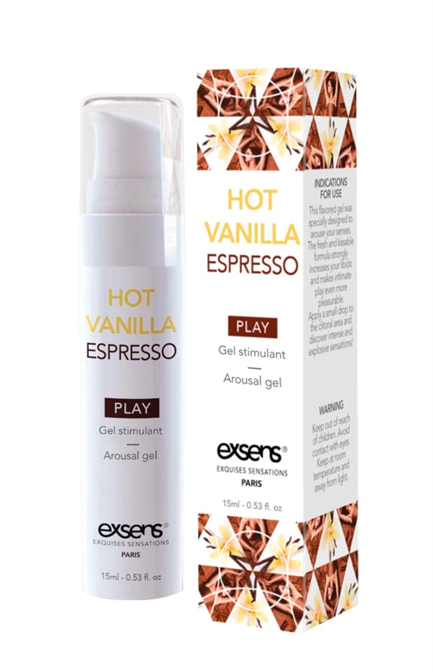 Cooling Arousal Gel HOT VANILLA ESPRESSO 15ml