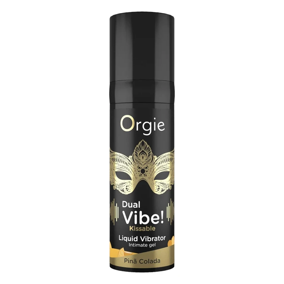 Orgie Dual Vibe! - folyékony vibrátor - Pinã Colada