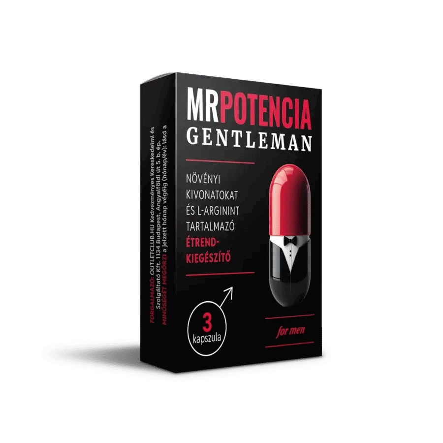 MRPOTENCIA Gentleman - 3 kapszula