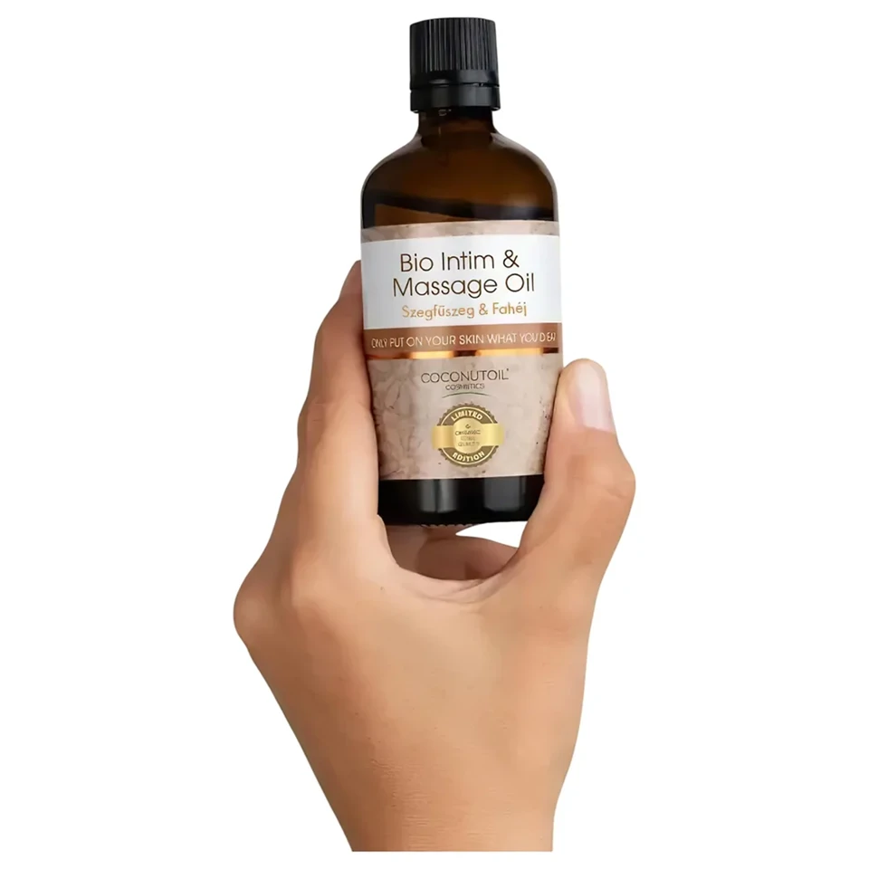 Coconutoil - Bio Intim & Masszázsolaj - szegfűszeg-fahéj