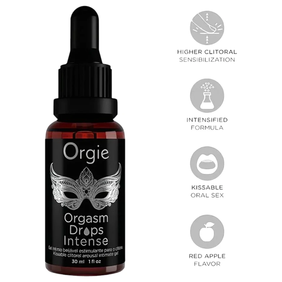 Orgie Orgasm Drops Intense - stimuláló intim gél nőknek