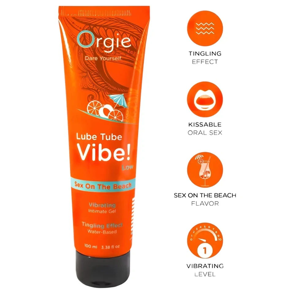 Orgie Lube Tube - bizsergető intim gél - Sex on the Beach