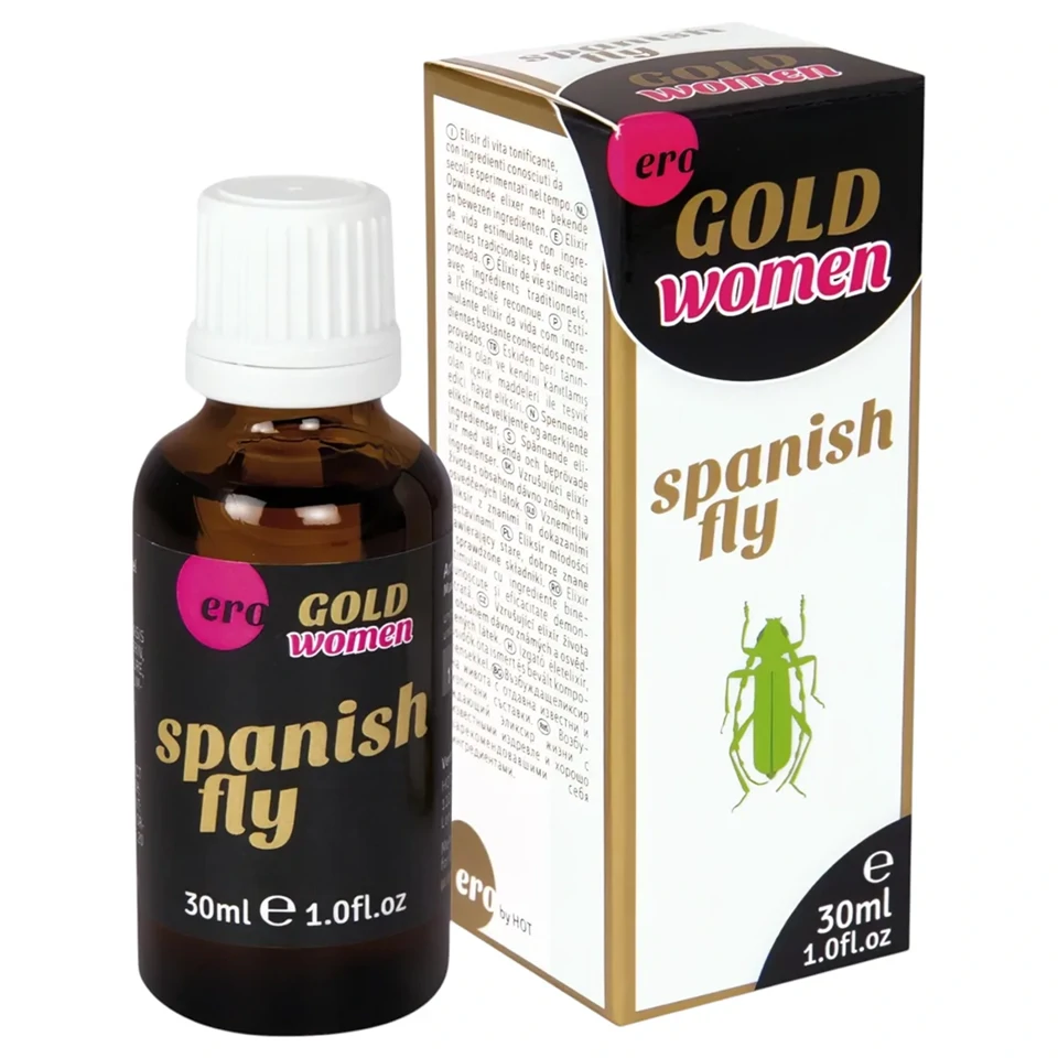 HOT Spanis Fly Gold Woman - afrodiziákum nőknek