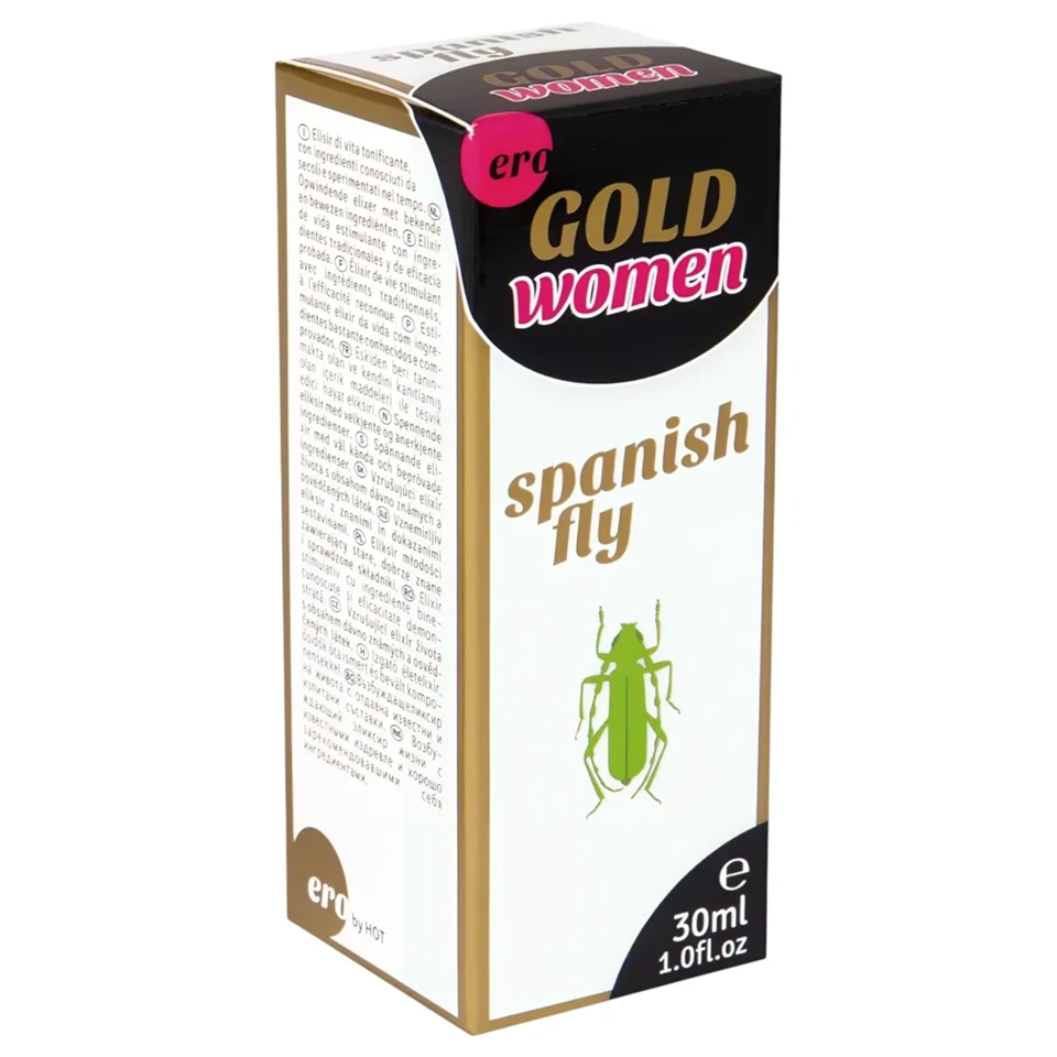 HOT Spanis Fly Gold Woman - afrodiziákum nőknek
