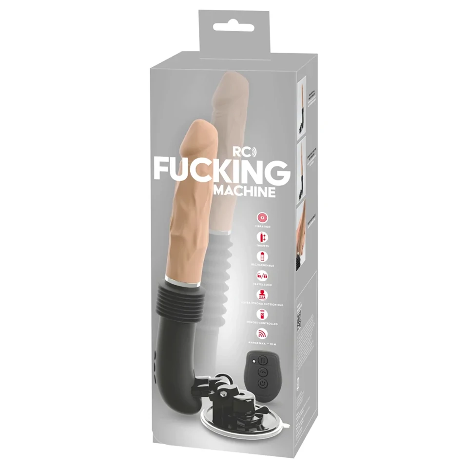 You2Toys RC Fucking Machine Flesh - lökő vibrátor (testszínű)