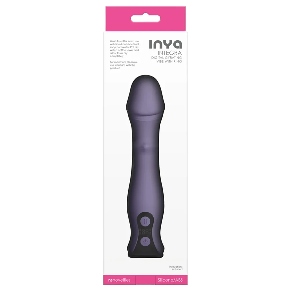 NS Novelties - lökő, forgó vibrátor (lila)
