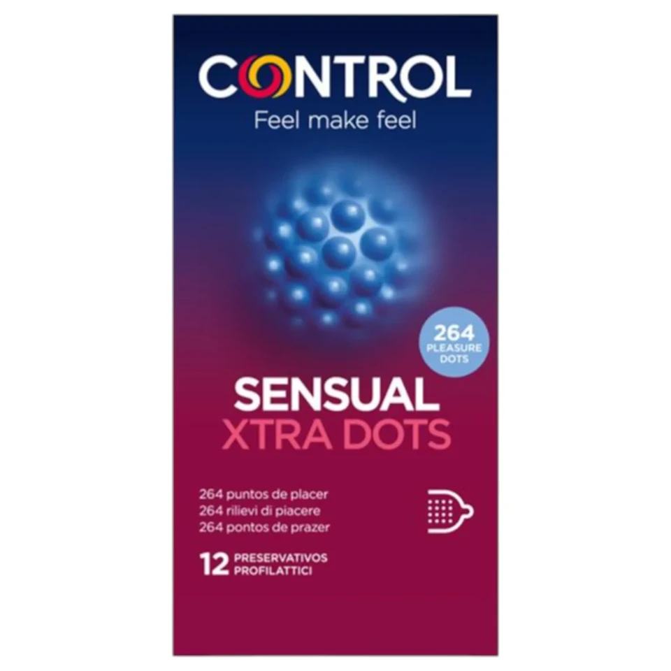 Control - extra pontozott óvszer