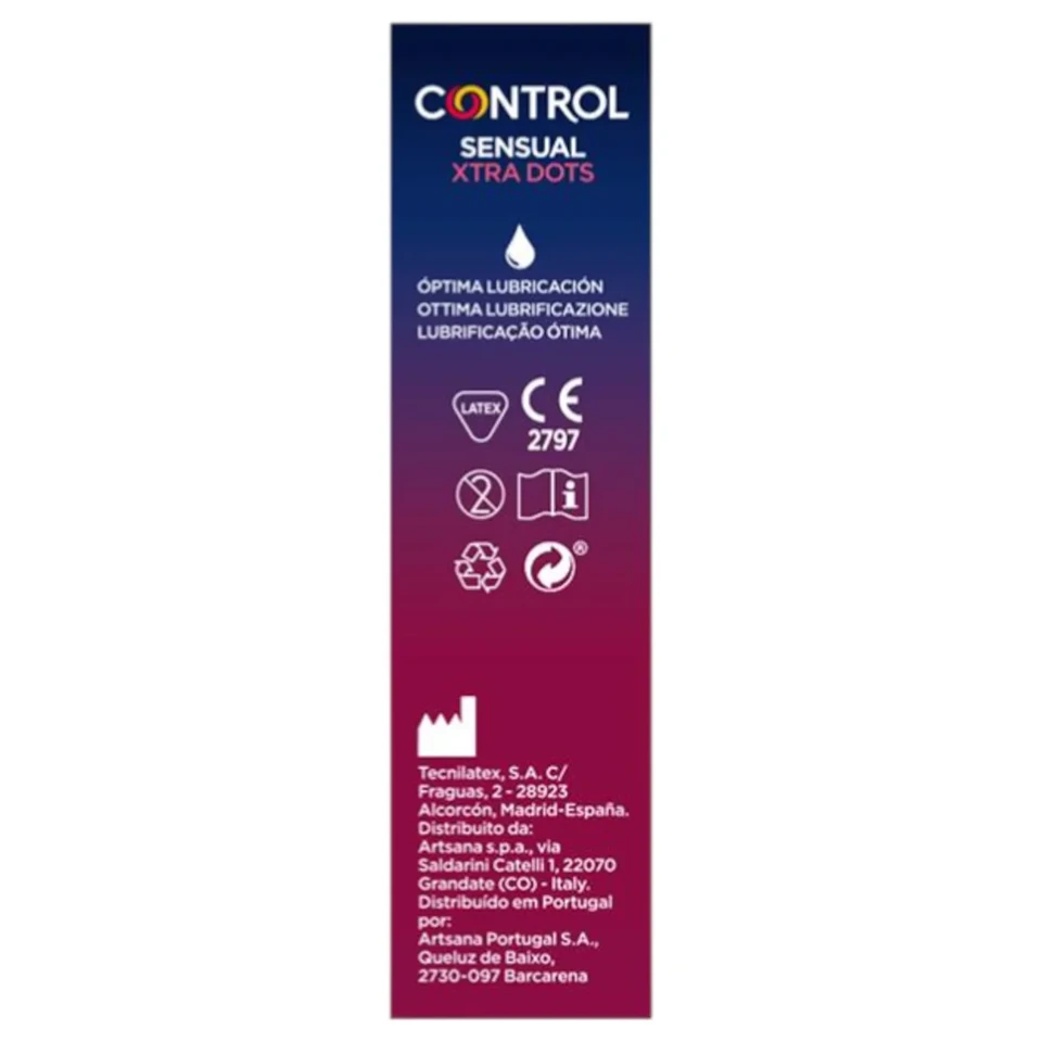 Control - extra pontozott óvszer