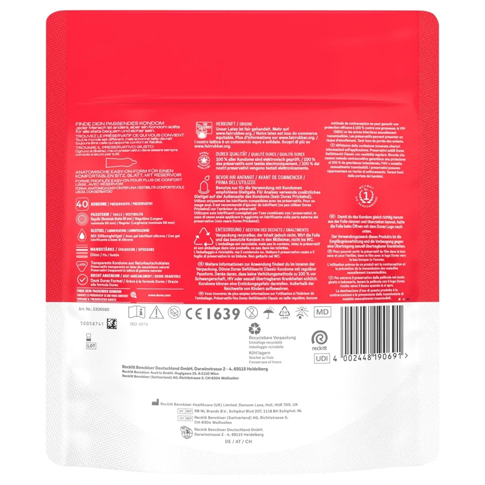 Durex - extra vékony óvszer