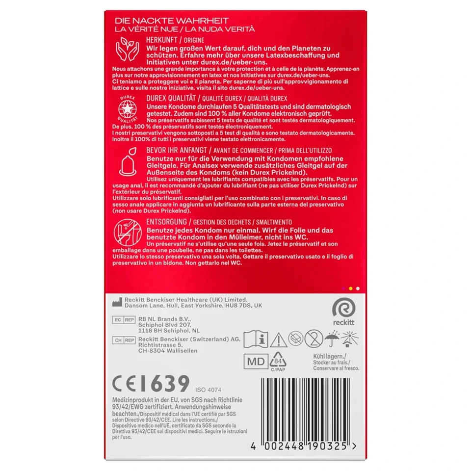 Durex - extra vékony óvszer