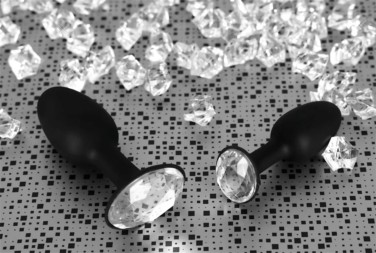You2Toys - Diamond - szilikon anál plug (kicsi)