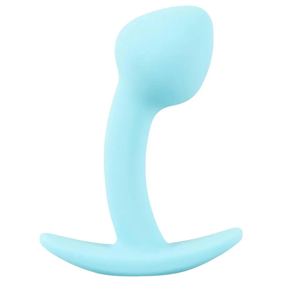 Cuties Mini Butt Plug - szilikon anál plug (kék, 2,6 cm)