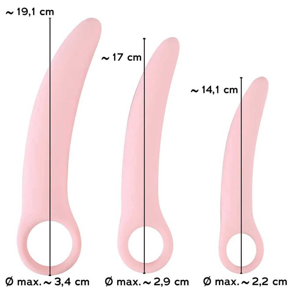 Smile Vaginal Trainers - Vaginális Tréner Szett 3 Méretben (Medencefenék Erősítő)