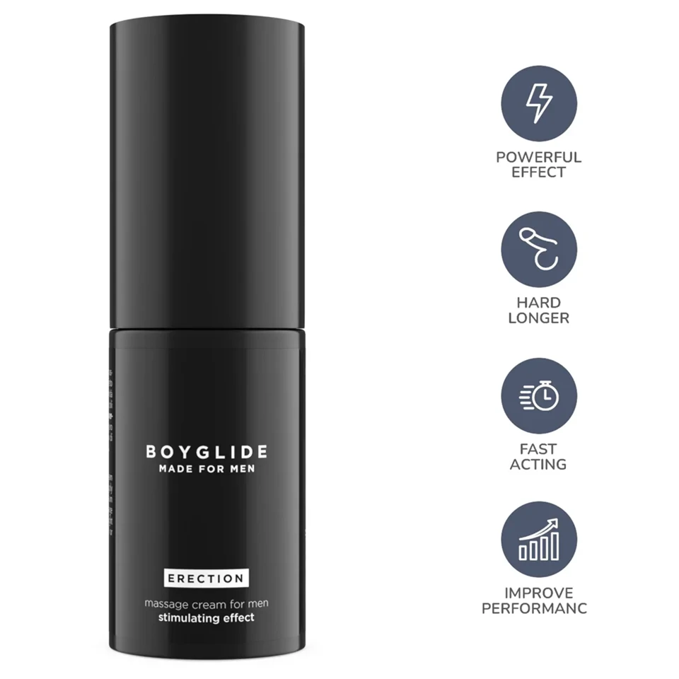 Intimateline Boyglide Erection - stimuláló intim krém