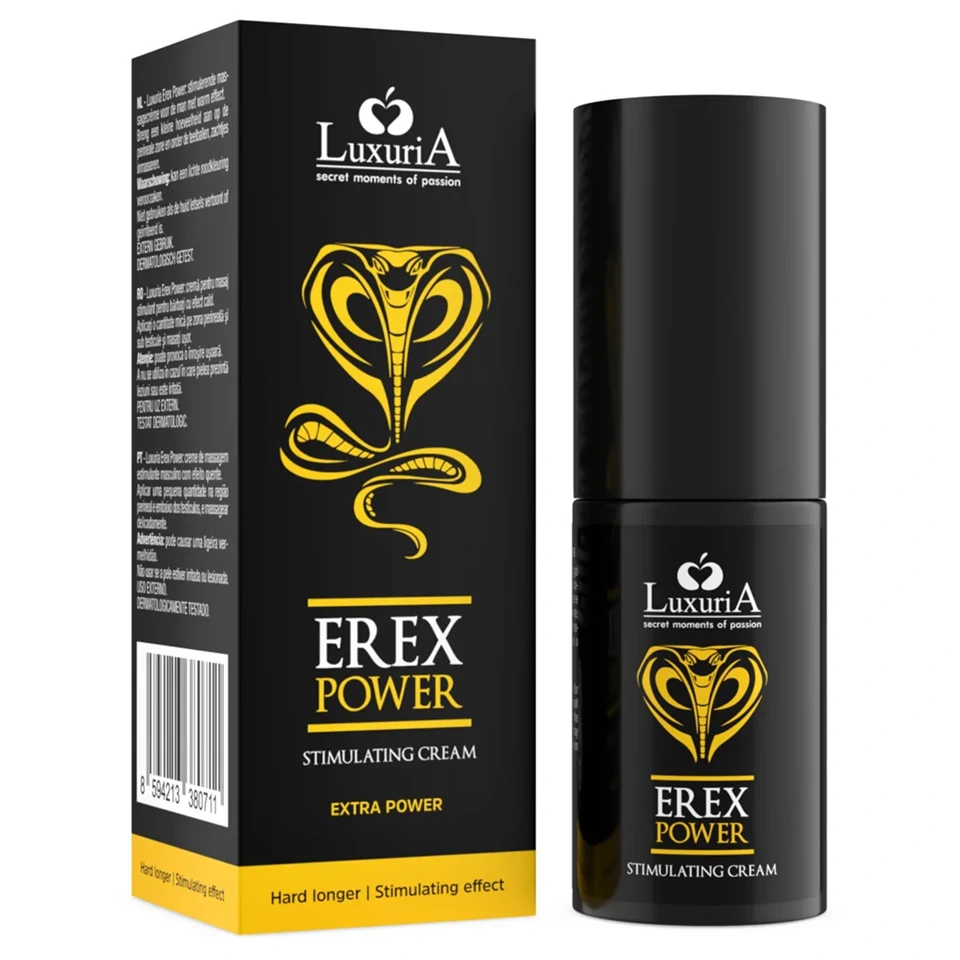 Intimateline Luxuria Erex Power - stimuláló intim krém