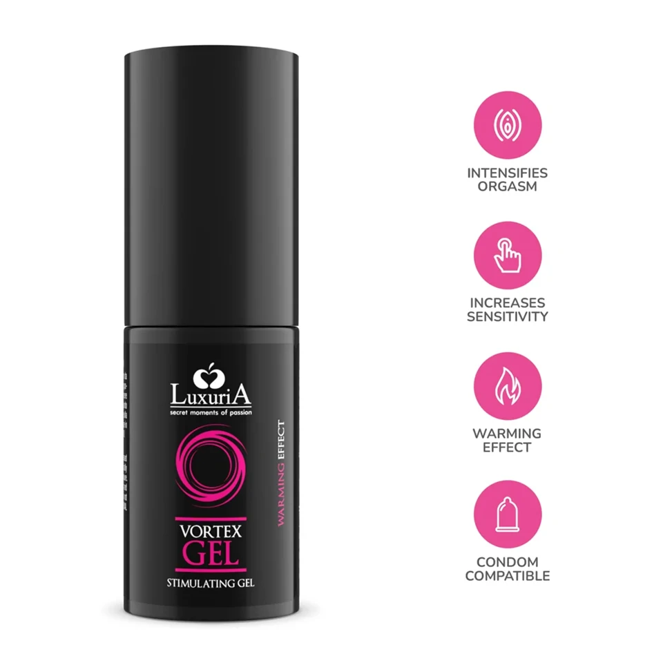 Intimateline Luxuria Vortex - melegítő izgató gél nőknek