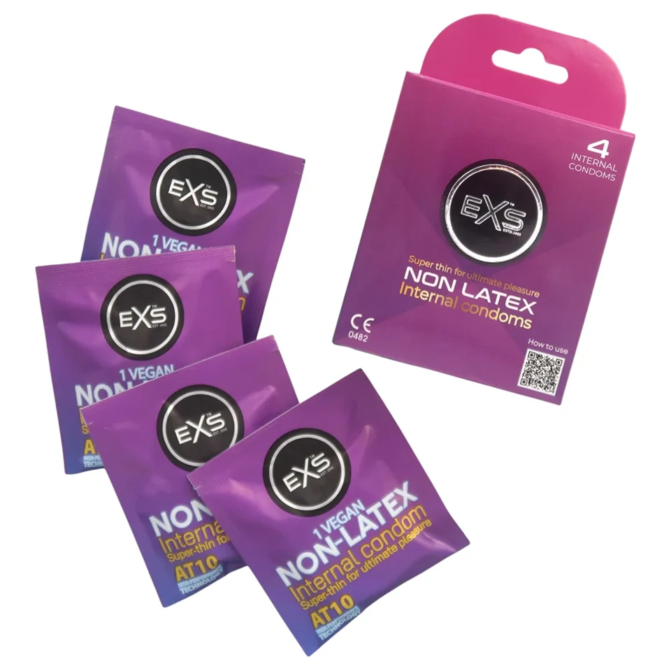 EXS Internal Condom - latexmentes női óvszer (4 db)
