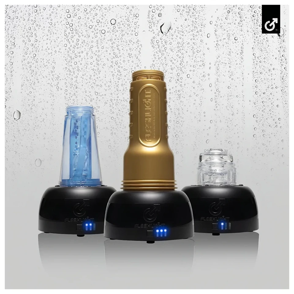 Fleshlight Air - automata maszturbátor szárító (fekete)