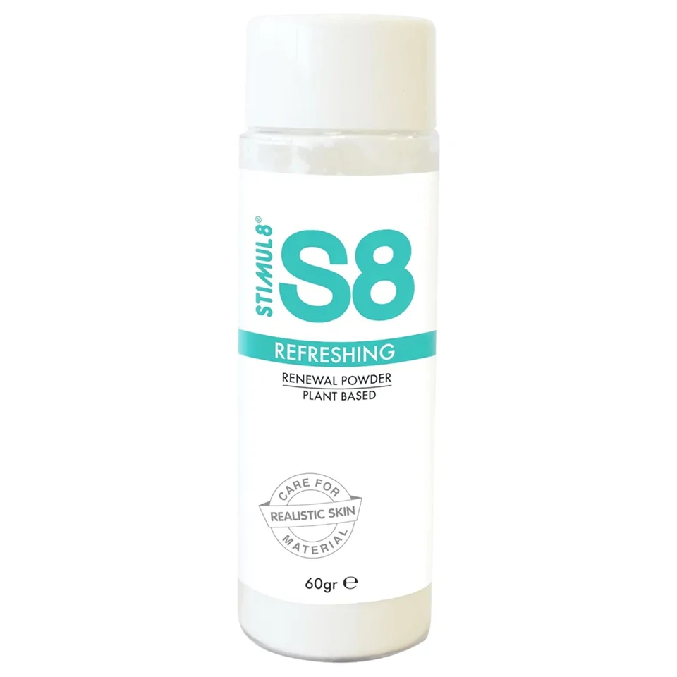 S8 - frissítő púder élethű bőrhatású játékokhoz - 60 g