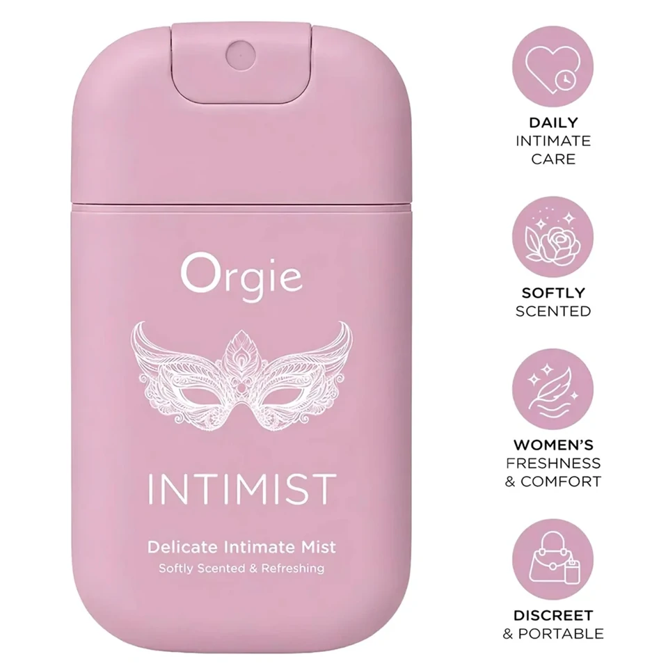 Orgie Intimist - gyengéd intim frissítő permet nőknek