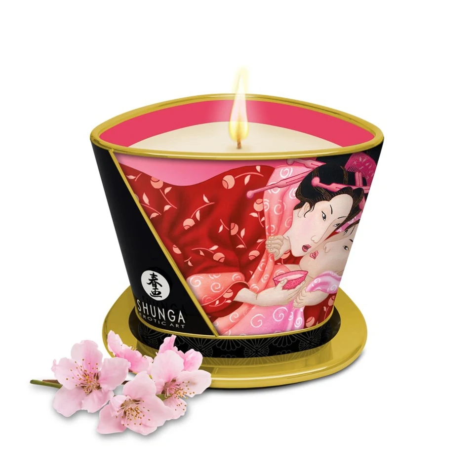 Massage candle - Cherry Blossom - 170 ml