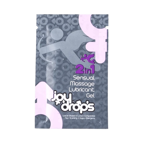 JoyDrops 2in1 sensual massage síkosító (5ml)