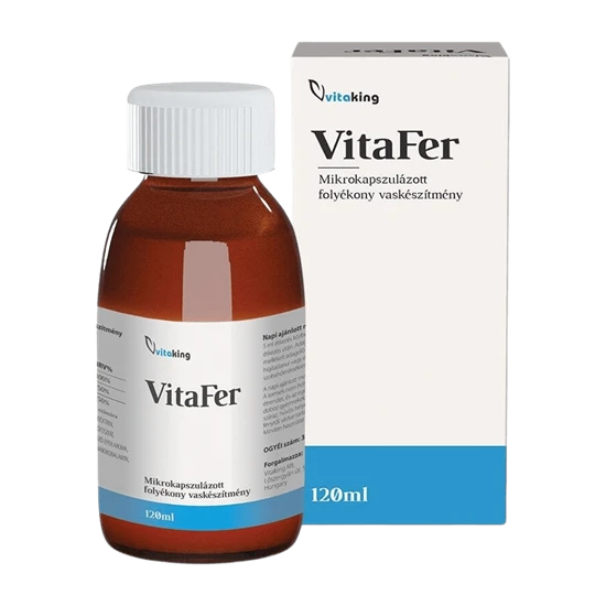 VitaFer - Mikrokapszulás Vas Szirup - 120ml - Vitaking