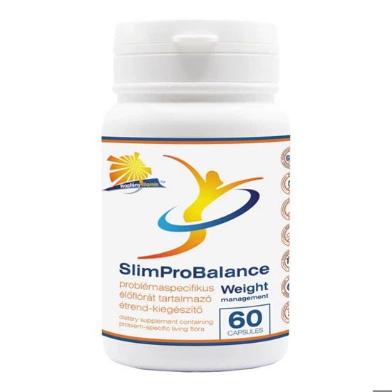 SlimProBalance Problémaspecifikus Probiotikum (60db) - Napfényvitamin