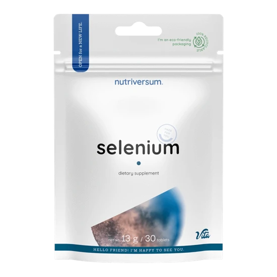 Selenium Tablet - 30 tabletta - Nutriversum