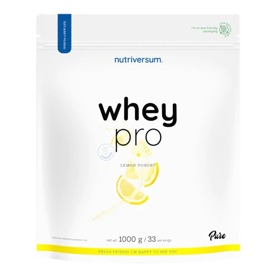 Whey PRO - 1000 g - citrom-joghurt - Nutriversum