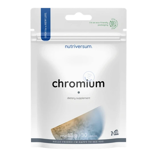 Chromium - 30 tabletta - Nutriversum