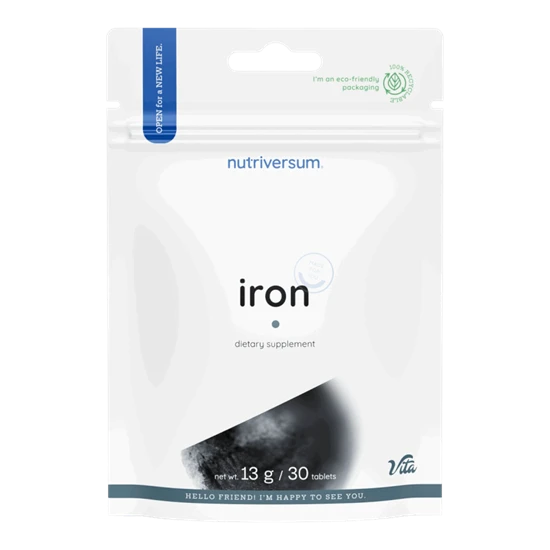 Iron - 30 tabletta - Nutriversum