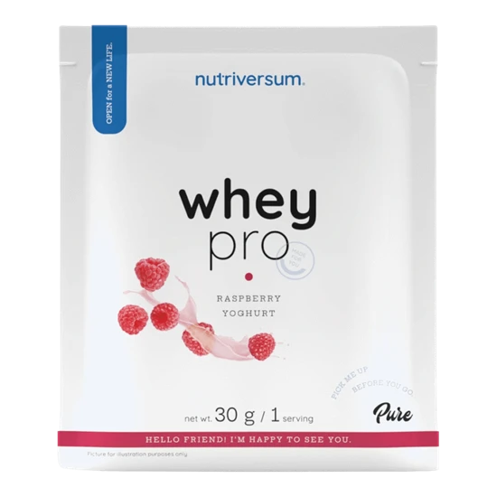 Whey PRO - 30 g - málna-joghurt - Nutriversum