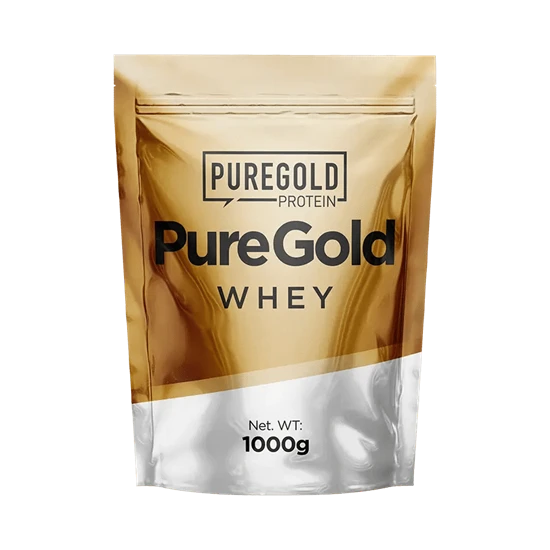 Whey Protein fehérjepor - 1000 g - PureGold - őszibarack joghurt