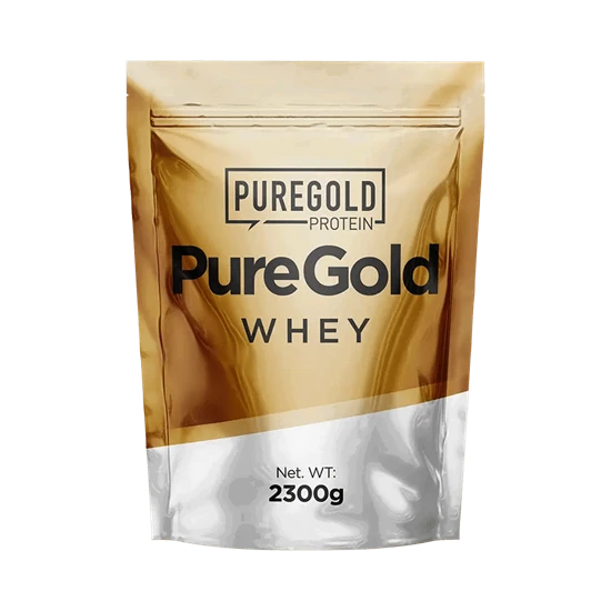 Whey Protein fehérjepor - 2300 g - PureGold - tejberizs