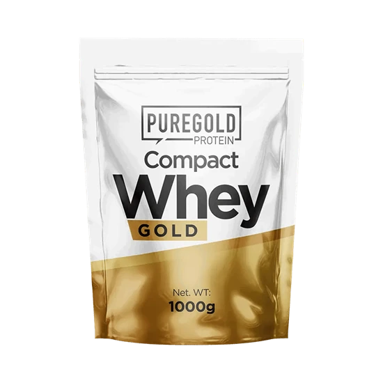 Compact Whey Gold fehérjepor - 1000 g - PureGold - cookies &amp; cream