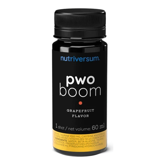 PWO Boom - 60ml - grapefuit - Nutriversum