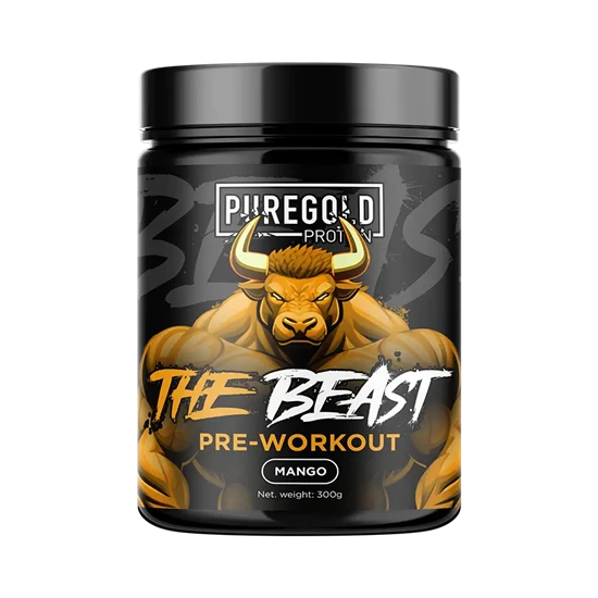 The Beast - edzés előtti energizáló - 300g - mangó - PureGold