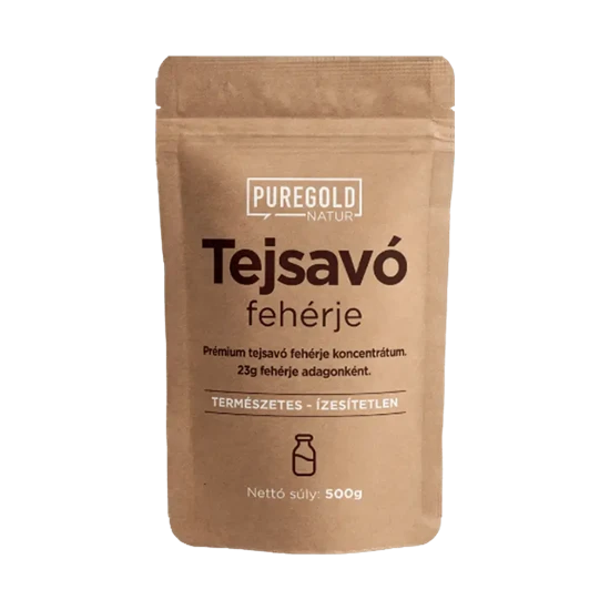 Natur Line Tejsavó Fehérje italpor  - ízesítetlen 500g - PureGold