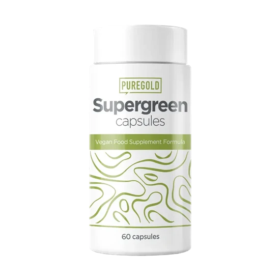 Super Green étrend-kiegészítő - 60 kapszula - PureGold