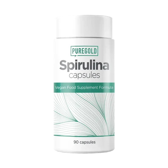 Spirulina étrend-kiegészítő - 90 kapszula - PureGold