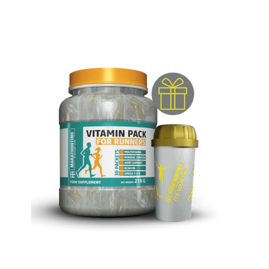 Runner Pack- 30 tasakos Komplex vitamincsomag Futóknak - Marathontime